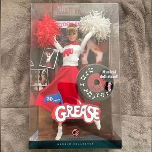 Grease Barbie Doll with Red and White Outfit
